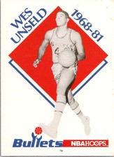 1990-91 Hoops #344 Wes Unseld Bullets