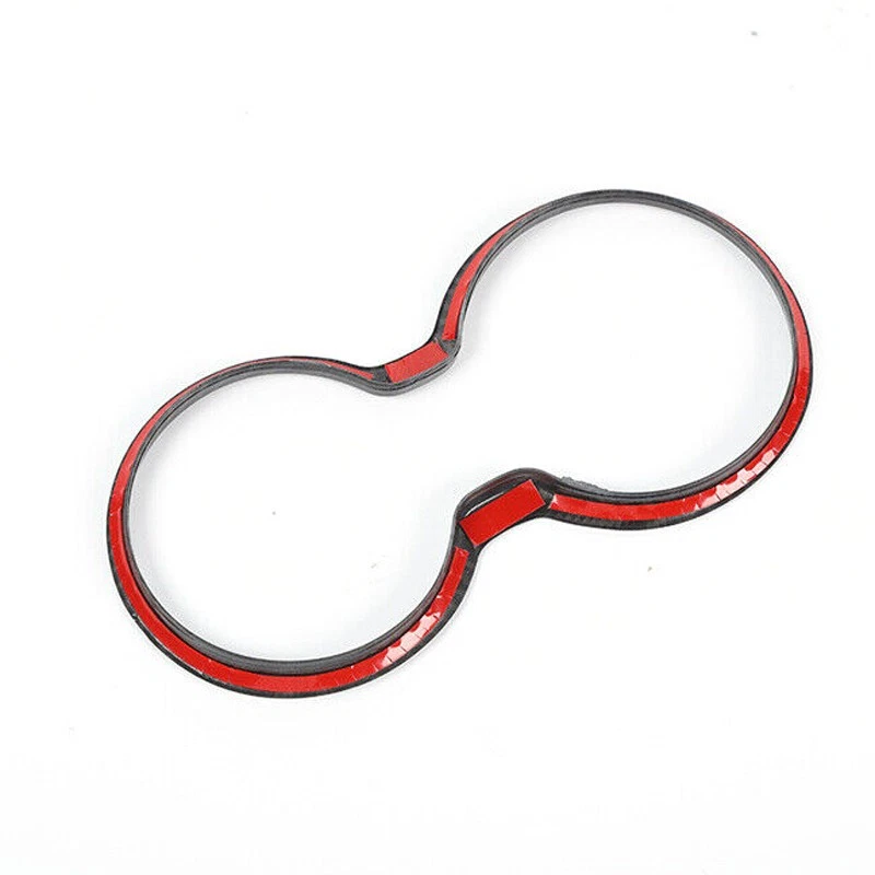 Cubierta de tapicería portavasos de consola central 1 pieza apta para Jeep Grand Cherokee 2011-2022 Foto 4 de 4