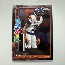 2025 Topps Chrome Football Patrick Surtain II Future Stars Denver Broncos