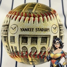 Unforgettaball Opening Days 1923 Yankee Stadium Baseball Souvenir Ball