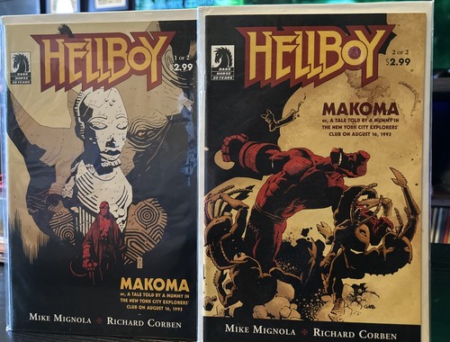 Hellboy Makoma #1-2 Complete Full Series Set 2006 Dark Horse Comics | eBay