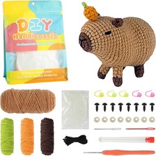 AUAUY Capybara Häkelset für Anfänger, Capy...