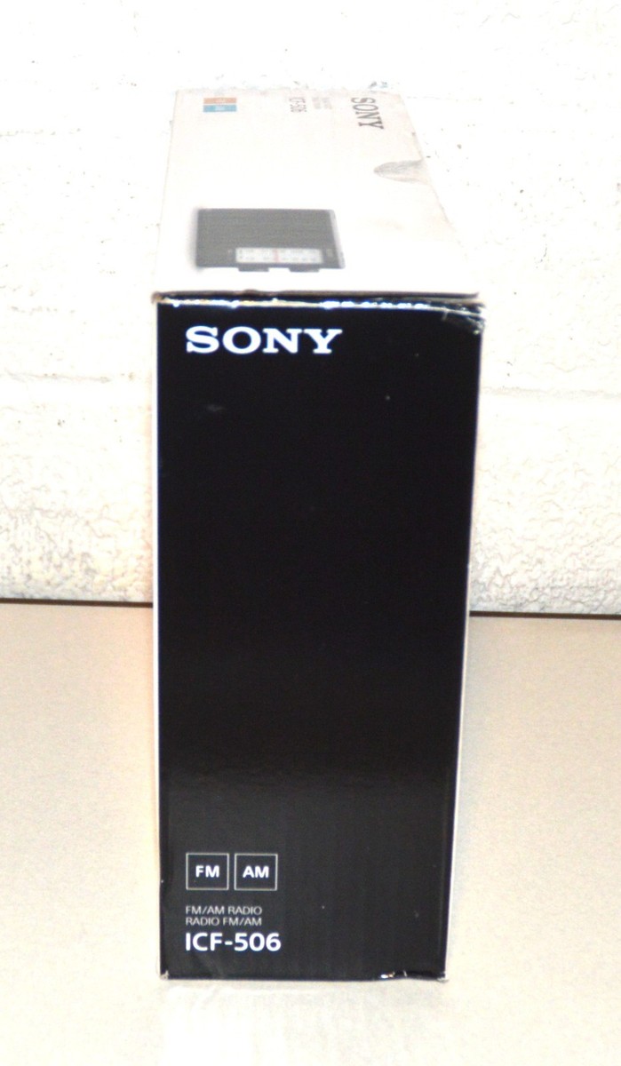 Sony ICF506 Analog Portable/Tabletop Radio for sale online | eBay