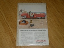 Magazine Ad - 1955 - Lincoln Capri