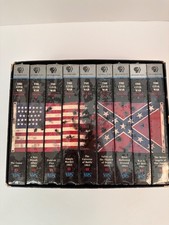 PBS The Civil War VHS Box Set – Ken Burns – COMPLETE 9-Episode Collection – SEAL