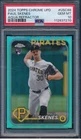 2024 Topps Chrome Update USC88 Paul Skenes RC Rookie Aqua Refractor /199 PSA 10