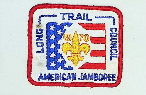 Long Trail Council National Jamboree Contingent Patch 1970 BSA JSP