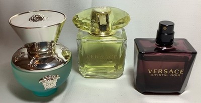 Versace Yellow Diamond, Crystal Noir, Dylan Turquoise 1.0 fl oz EDT
