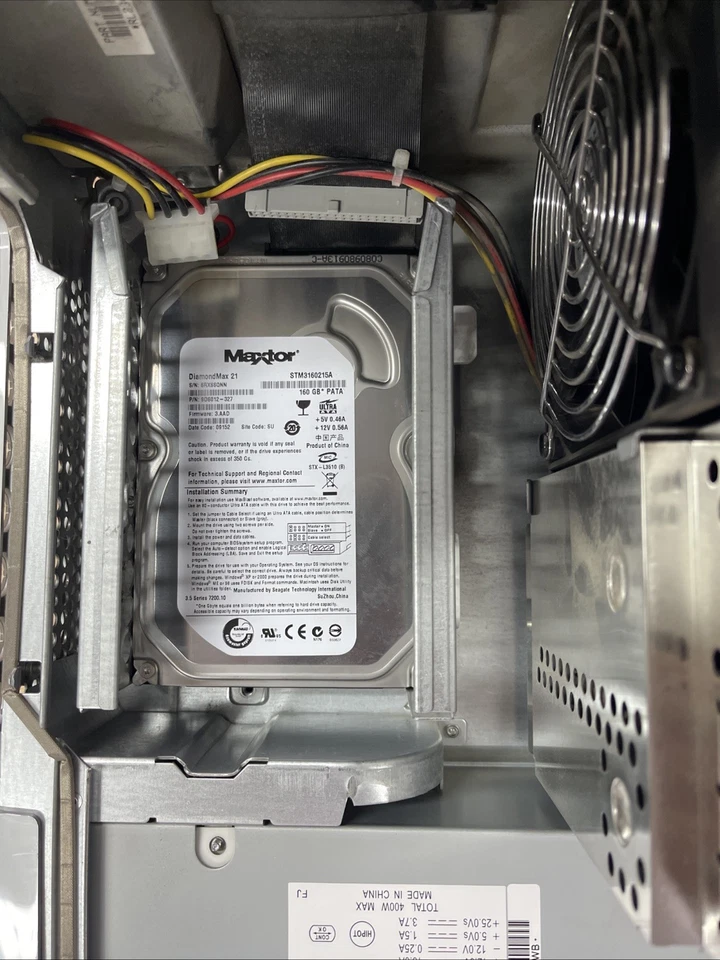 APPLE M8570 Power Mac Macintosh G4 160GB ATA HDD -  Computer Rarität - Bild 4 von 4