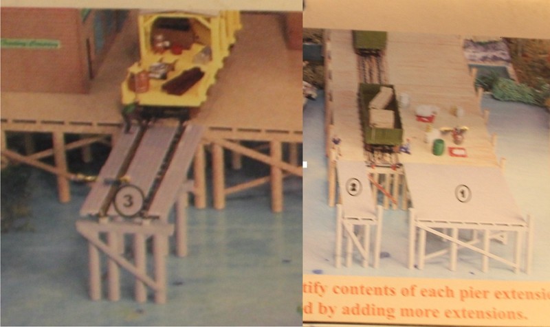 Small Dock Extension #5514 & 5515 For IHC Large Pier or As Stand Alone Docks