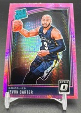 2018-19 Panini Donruss Optic Jevon Carter #169 Hyper Pink RC Grizzlies