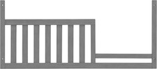 Weston Crib to Toddler Bed Guard Rail Conversion Kit, Dusk Gray, Green Guard Gol
