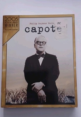 Capote (Blu-ray, 2005) Rare/OOP Gold slipcover - Philip Seymour Hoffman
