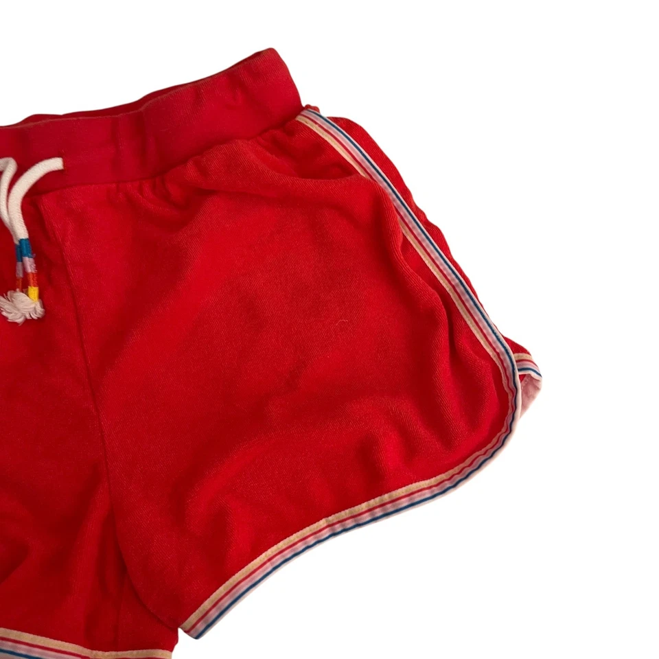 Boden шорты девочки 14 молодежи красный махровый шнурок Athletic цветной тренажерный зал - Изображение 3 из 4