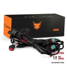 Wiring Harness Kit-14AWG Wiring Kit for LED Light Bar with 12V Power Relay