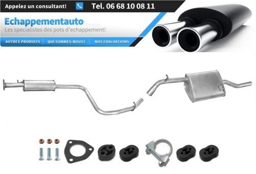 Échappement Daewoo Nubira 1.6 anti-bruit pour modèle Break 97-99