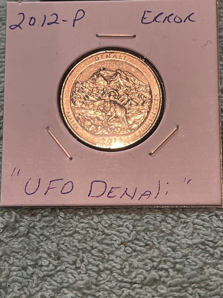 2012 P Denali Alaska Error 💥💥💥Super Rare—-UFO CLOSE ENCOUNTER💥💥💥💥 - Image 3 of 4