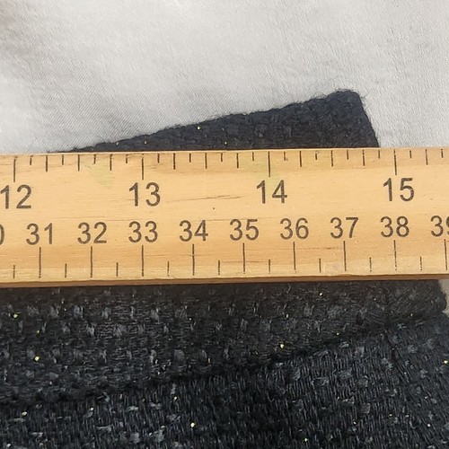 Neu mit Etikett Ann Taylor Rock schwarz Strick Wolle klassisch Karriere Business Metallic Größe 6 - Bild 6 von 7