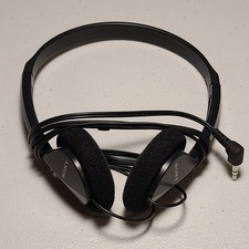 Sony MDR-110 Classic Vintage Stereo Sports Headphones -3.5mm Jack Tested w/Case
