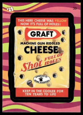 Kraft Graft Mac N Cheese 2008 Wacky Packages Topps Card #39 (NM)