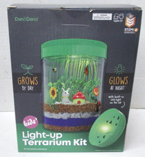 Dan Darci Light-Up Terrarium Kit for Kids - STEM Science Kit - Educational - New