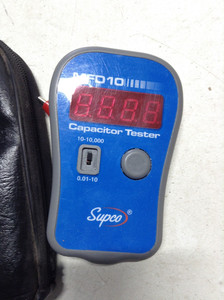 Supco MFD10 Digital Capacitor Meter Capacitance Tester Genuine USA Made