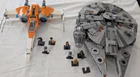 LEGO Star Wars lot minifigures and sets: Millennium Falcon (75257) 75273 X -wing