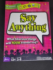 Say Anything Award Winning Party Board Game New  Sealed