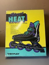 Vintage Variflex Street Heat Adult In Line Skates Men  s 7 Women  s 9 In Box
