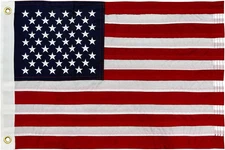 Small American Flag Boat Flag USA 12x18 US Flags for Outside Heavy Duty Outdoor 