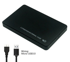 2.5" SATA USB 3.0 Hard Drive Disk HDD SSD Enclosure External Laptop Case