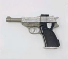 Vintage 1983 G1 Transformers Takara Megatron Walther P38 Figure - (Broken Arm)