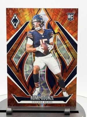 2024 Panini Phoenix - Rookies Rome Odunze #236 Fire Burst /350 (RC)