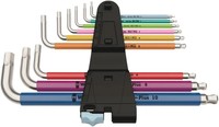 Wera WinkelschlüSsel-Satz 3950/9 Hex-Plus Stainless 1 Edelstahl 9-Teilig