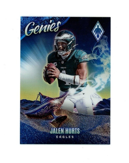 2025 Phoenix GENIES PRIZM REFRACTOR CASE HIT SSP JALEN HURTS! Philly Eagles QB
