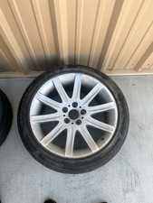 2002-2008 Bmw 745i 750i 7-series 19 Inch Silver Wheel Rim Tire 24545r19 Used 2002-2008 Bmw 745i 750i 7-series 19 Inch Silver Wheel Rim Tire 24545r19 Used