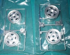 Ferrari Testarossa Pocher 1/8 Chrome Wheels Set Of 4.