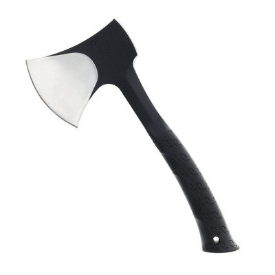 Schrade Bedrock Beil 3Cr13MoV Schwarz - Ergonomisches Outdoor-Werkzeug