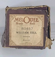 MelODee Music Roll William Tell Overture Rossini 80457 The Lone Ranger NOTE