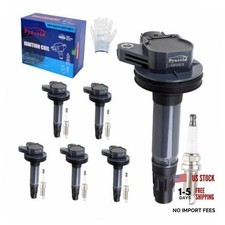 Pack of 6 OEM Ignition Coil UF553 and Iridium Spark Plug UF553 Spark Plug