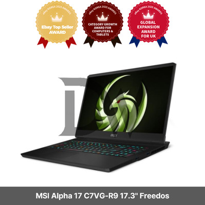 [MSI] Alpha 17 C7VG-R9 17.3'' Freedos (16GB/1TB/RTX4070/FD/Ryzen 9)