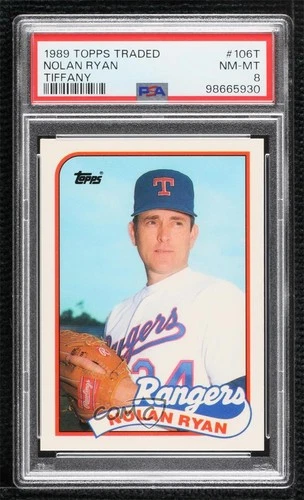 1989 Traded Box Set Collector's Edition (Tiffany) Nolan Ryan PSA 8 HOF 1ar2