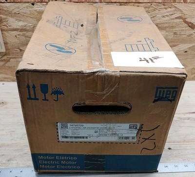 NEW WEG JET PUMP Motor 00236ET3EJPR56J-S 3520RPM, 2.0HP TEFC FOOTLESS