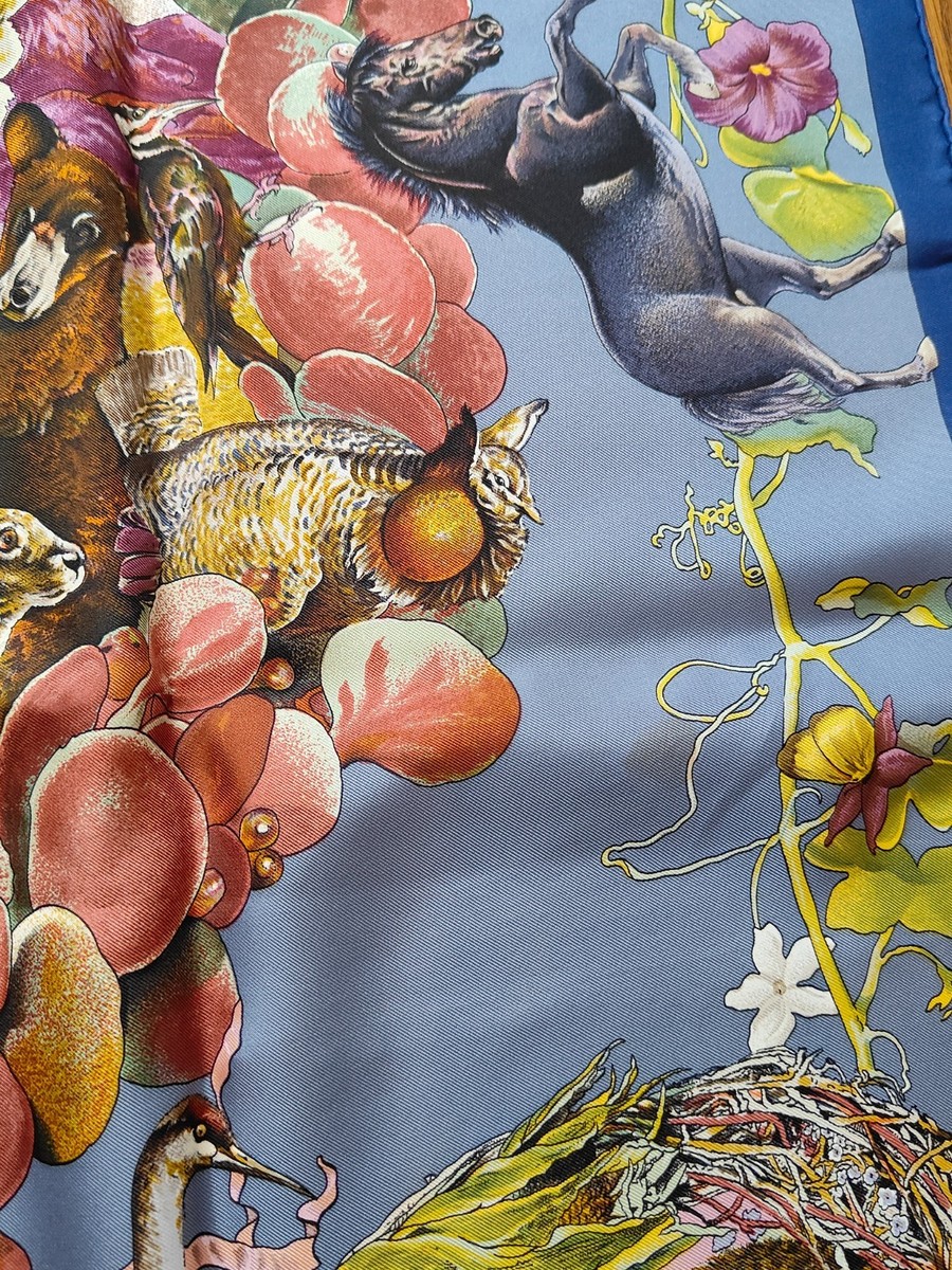 HERMES 90 Faune Et Flore Du Texas Wildlife KERMIT OLIVER 35