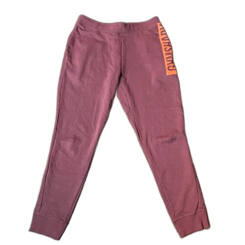Gymshark Mauve Purple Fleece Joggers Large Loungewear Gorpcore Warm Athletic