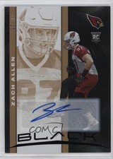 2019 Panini Black Rookies Copper Auto 10/25 Zach Allen #58 Auto b8h