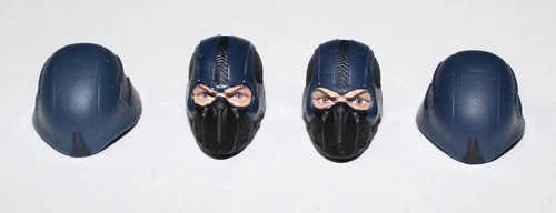 PURGE 865 Cobra Trooper Head Helmet Lot GIJOE CLASSIFIED SERIES 6" Scale 1/12