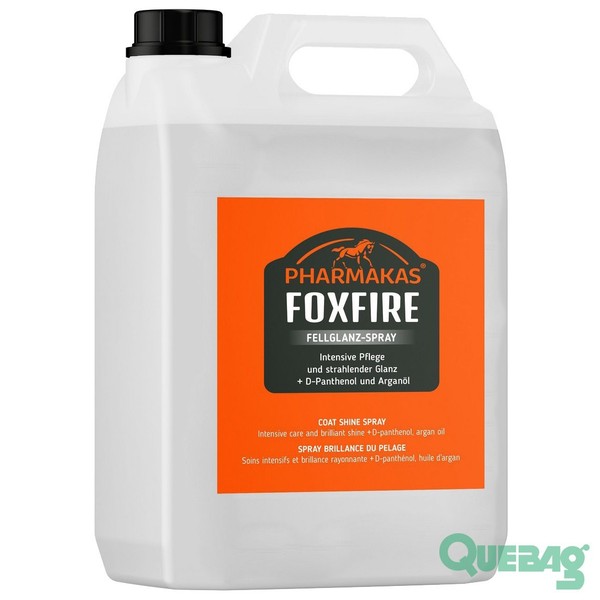 Foxfire Fellglanz 5 Liter MäHnenspray Schweifspray Fellspray MäHnenpflege Pferde-image