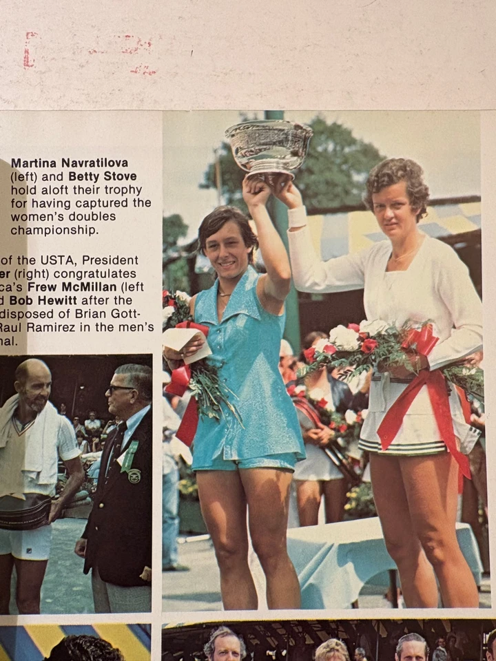 1978 USTA "US Open" Tennis Championship Program Inaugural Event Flushing, N.Y. - Image 4 of 4