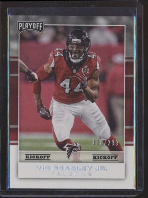 2017 PLAYOFF KICKOFF /299 VIC BEASLEY JR FALCONS